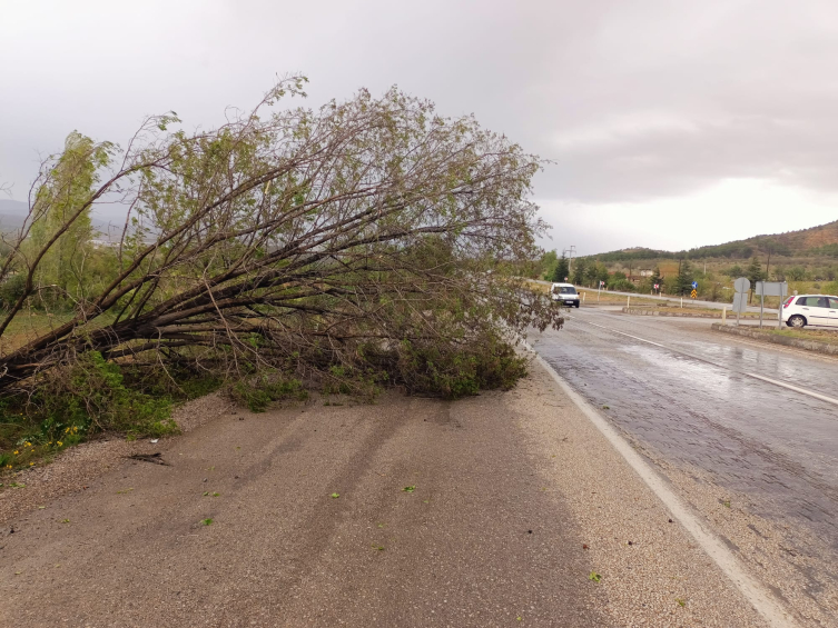 Birçok ilde yağış ve fırtına etkili oldu
