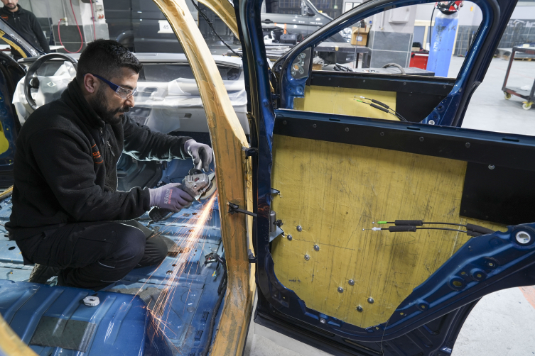 Türkiye'nin otomobili Togg zırhlandı