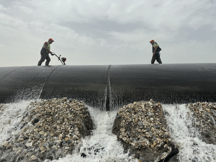 İzmit Körfezi'nde günlük 400 ton çamurun denize akması önleniyor