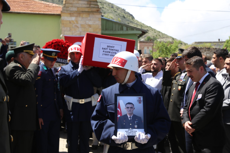 Şehit Sait Toktaş Nevşehir'de son yolculuğuna uğurlandı