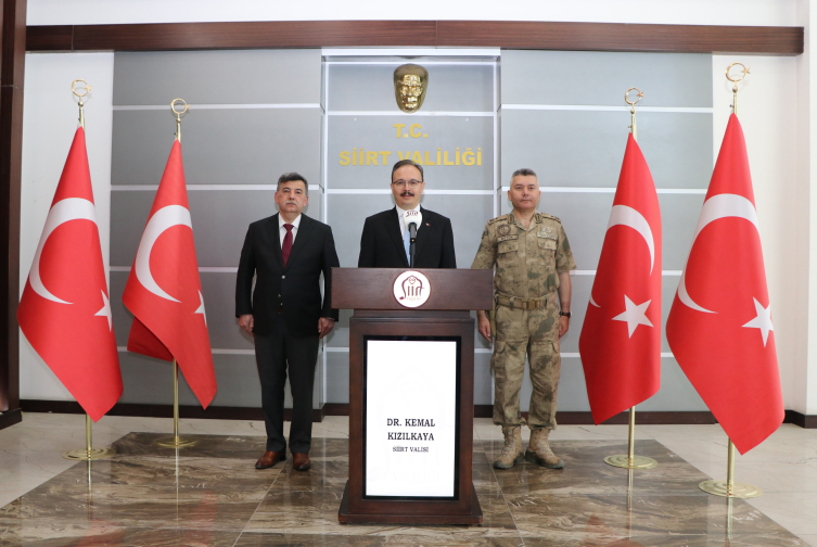 Siirt'te Asayiş ve Güvenlik Bilgilendirme Toplantısı yapıldı