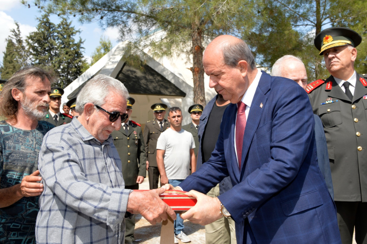 Kıbrıslı şehidin naaşı 61 yıl sonra bulundu