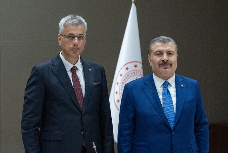 Sağlık Bakanlığı'nda devir teslim töreni