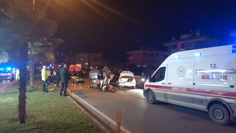 Bursa'da zincirleme trafik kazası: 1 ölü, 3 yaralı