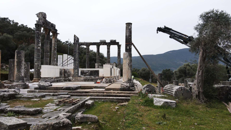 Zeus Tapınağı eski ihtişamına kavuşacak
