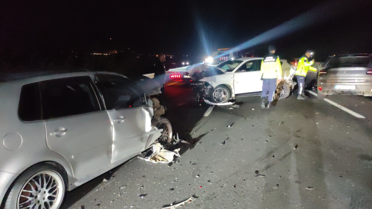 Bursa'da zincirleme kaza: 1 ölü, 7 yaralı