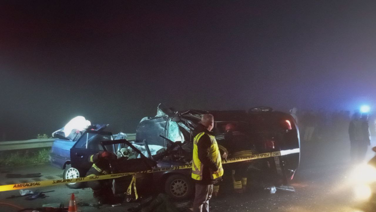 Samsun'da trafik kazası: 5 ölü