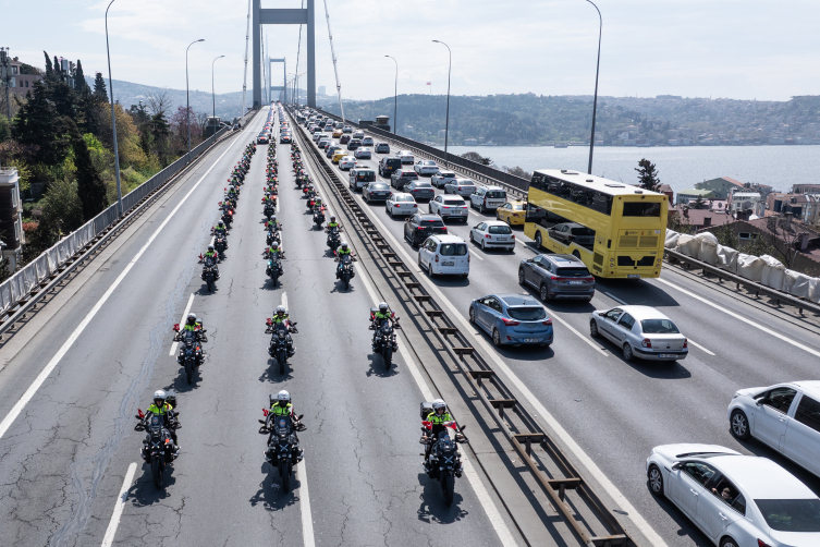 Türk Polis Teşkilatı'nın 180. yılında 170 araçlık kortej