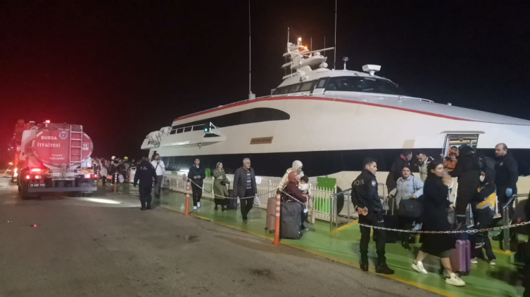 BUDO feribotunun makine dairesinde yangın