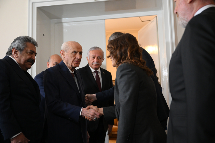 MHP Genel Başkanı Bahçeli, DEM Parti heyetini TBMM’de kabul etti