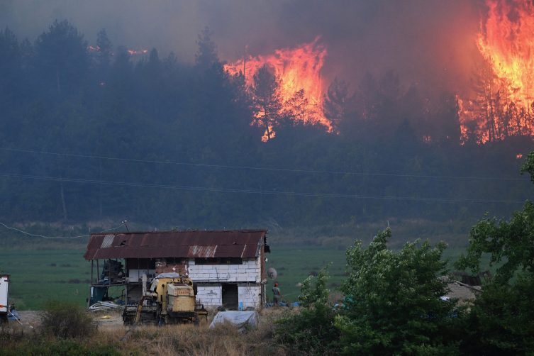 7 ilde orman yangını