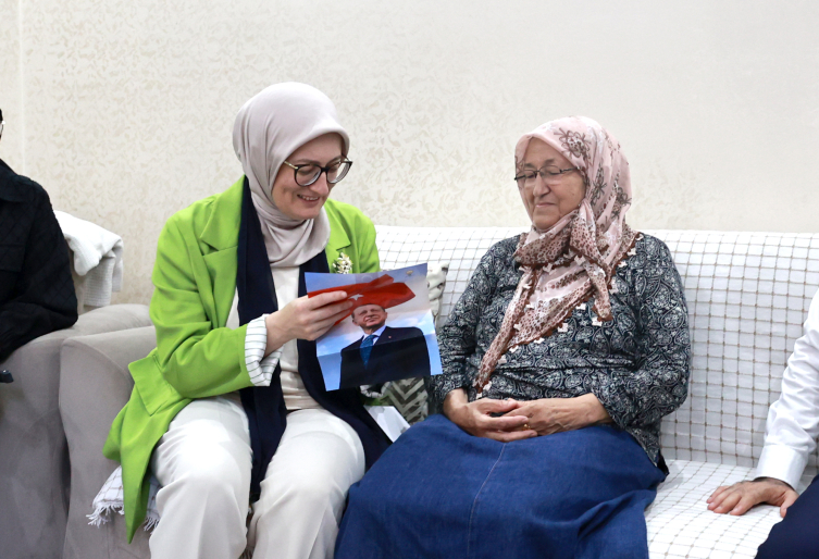 Cumhurbaşkanı Erdoğan'ın "Terörsüz Türkiye" mektubu şehit annesine ulaştı