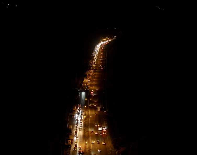 Samsun'da kimyasal madde yüklü tır 8 kilometre boyunca yanarak ilerledi