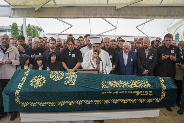 İş insanı Halit Yukay son yolculuğuna uğurlandı