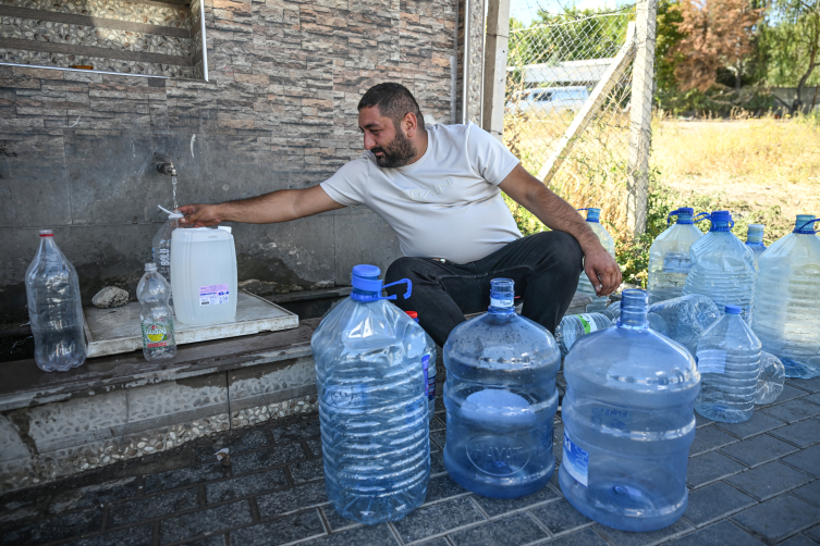 Borular patladı, Ankara susuz kaldı