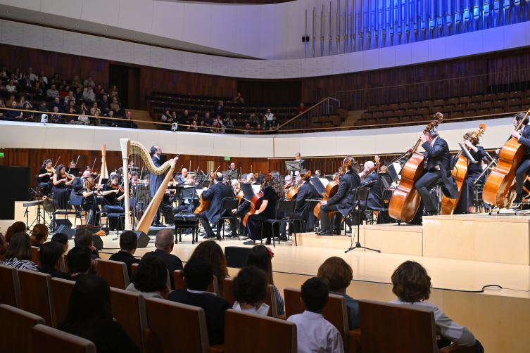 Cumhurbaşkanlığı Senfoni Orkestrası Moskova'da konser verdi