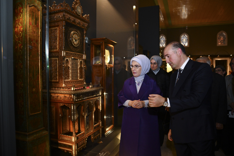 Emine Erdoğan, Topkapı Sarayı Saat Müzesi'nin açılışına katıldı