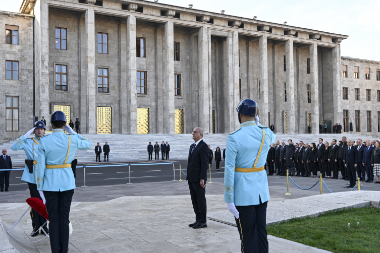 Büyük Önder Atatürk TBMM’de düzenlenen törenle anıldı
