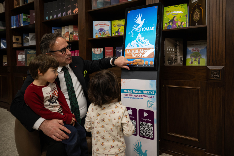 Türk dünyasının geleneksel masalları mobil uygulamayla çocuklara ulaştırılıyor