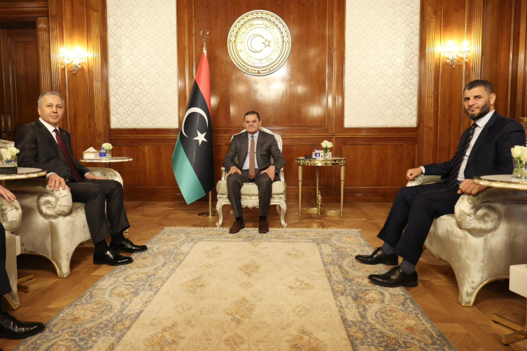 Bakan Yerlikaya, Libya Başbakanı Dibeybe ile görüştü