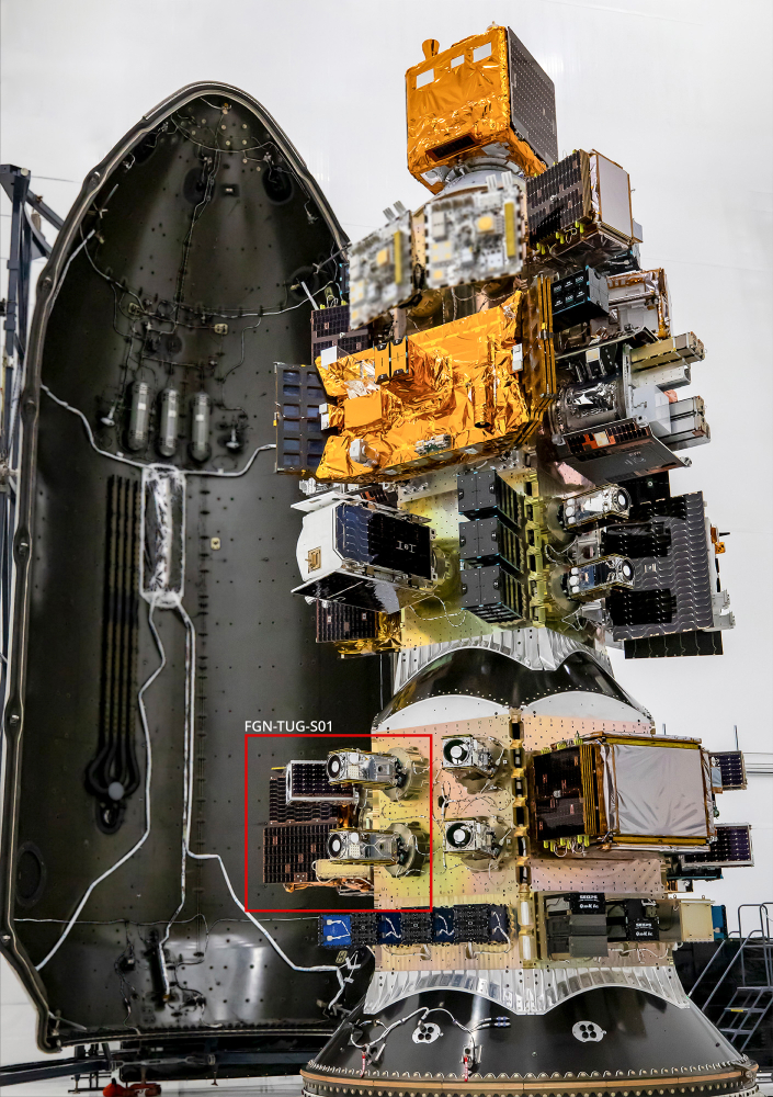 Türkiye'nin ilk yörünge transfer aracı FGN-TUG-S01 uzayda