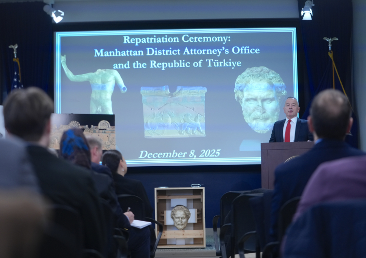 ABD’de 41 tarihi eser Türkiye’ye iade edildi