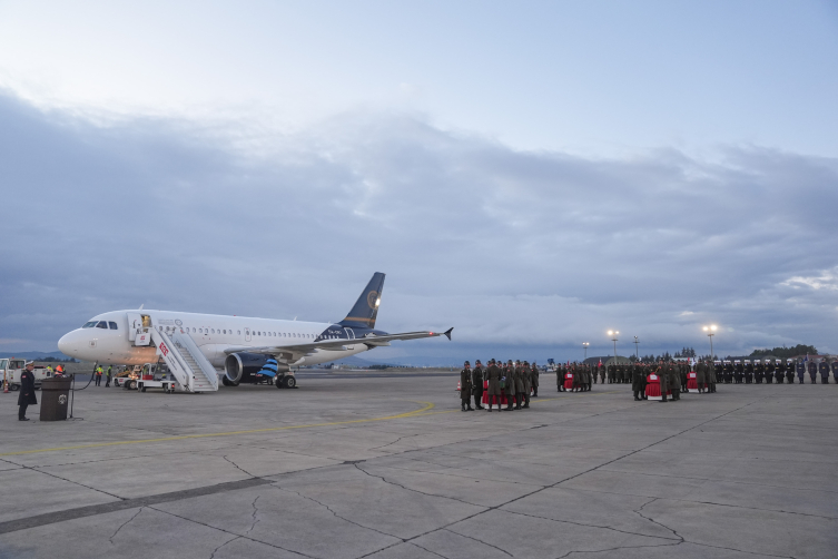 Libya askeri heyeti için Ankara’da tören düzenlendi