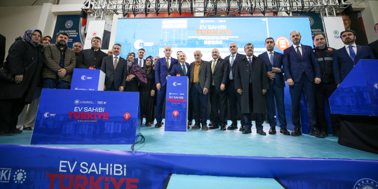 Adıyaman'da Yüzyılın Konut Projesi'nde kura çekimleri başladı