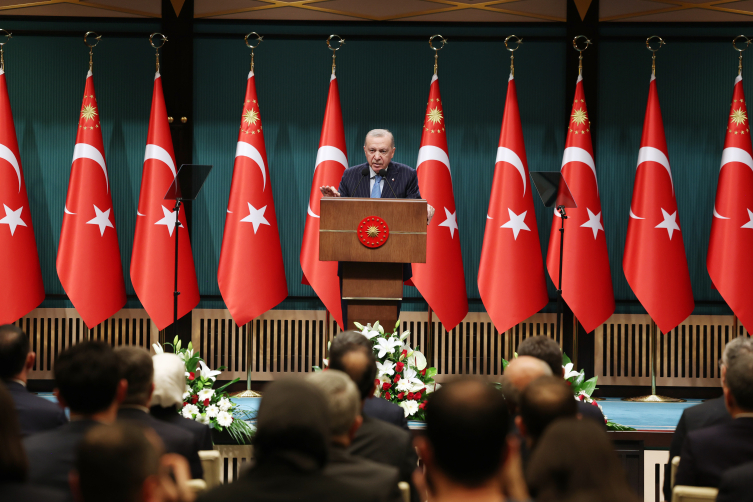 Cumhurbaşkanı Erdoğan: Uluslararası hukuku ihlal eden hiçbir eylemi tasvip etmeyiz