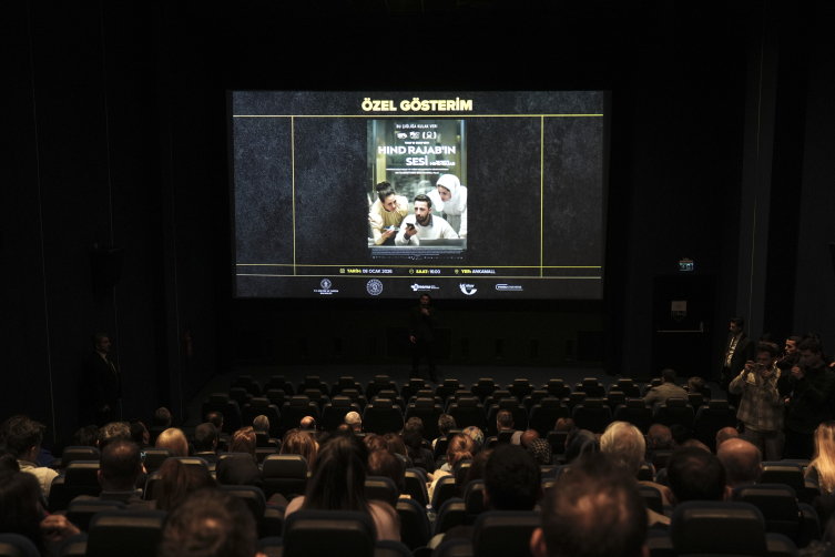 Ankara’da ‘Hind Rajab’ın Sesi’ filminin özel gösterimi yapıldı