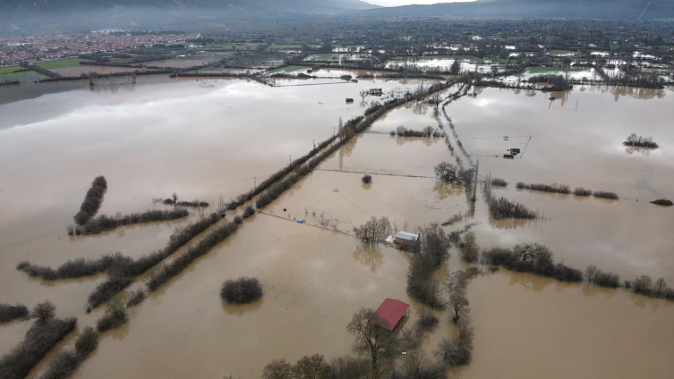Muğla'da tarım arazileri su altında kaldı