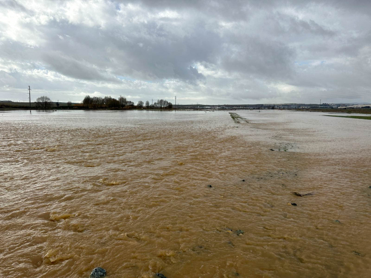 Uşak'ta tarım arazilerini ve iş yerlerini su bastı