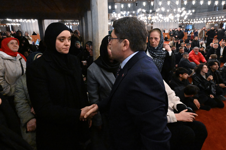 Adalet Bakanı Tunç, Mattia Ahmet Minguzzi için düzenlenen mevlit programına katıldı