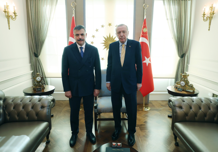 Cumhurbaşkanı Erdoğan, Bakan Çiftçi ve Gürlek'i kabul etti