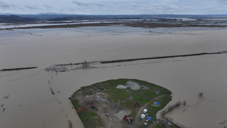 Tunca ve Meriç tarım arazilerini sular altında bıraktı