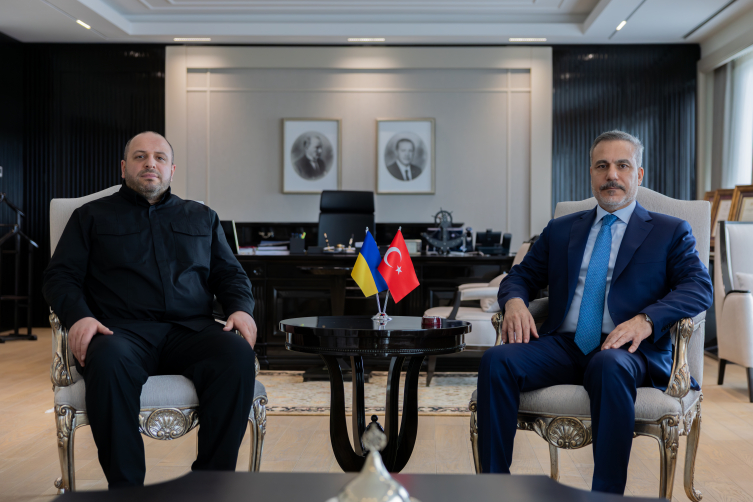 Bakan Fidan, Ukrayna Ulusal Güvenlik Sekreteri Umerov ile görüştü