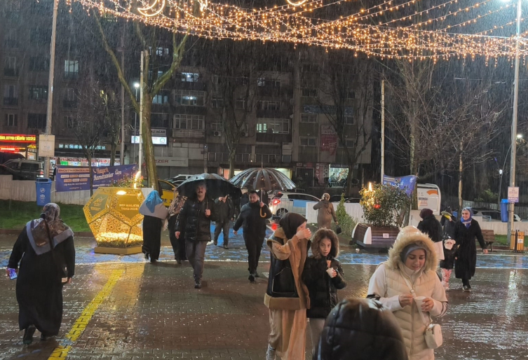 İstanbul'da sağanak etkili oldu