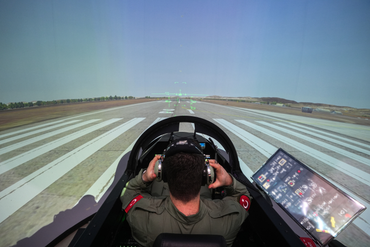 HÜRJET simülatörü İspanya yolunda