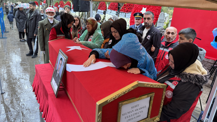Ağrı şehidimiz Akarsel'e veda