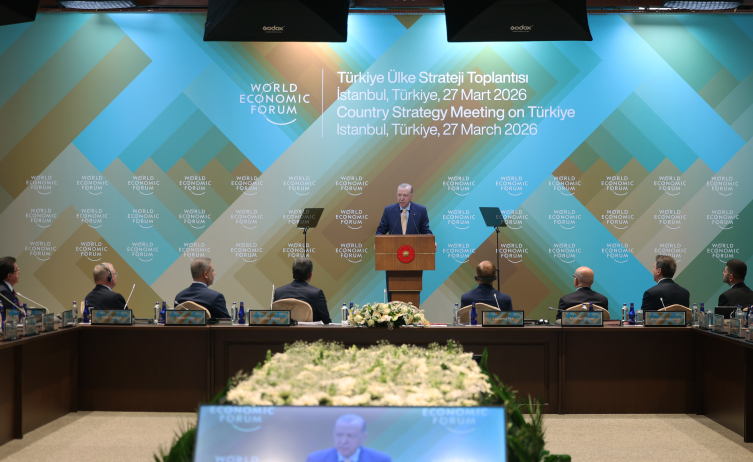 Cumhurbaşkanı Erdoğan WEF Türkiye Ülke Stratejisi Toplantısı'na katıldı