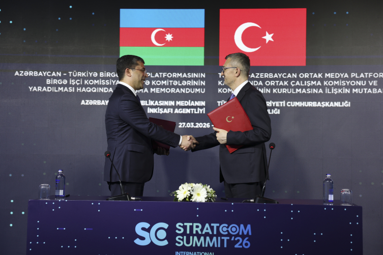 Türkiye ile Azerbaycan 'Ortak Medya Platformu' konusunda mutabakat zaptı imzaladı