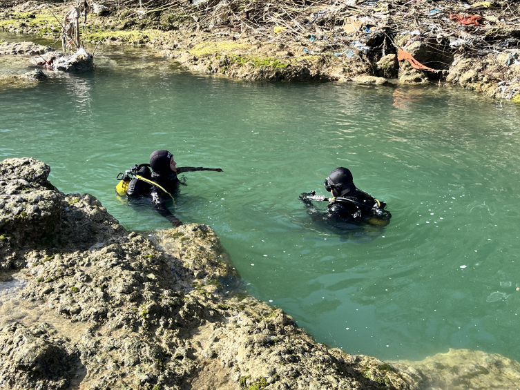 Mersin'de şelale akıntısında kaybolan Kerem 3 gündür aranıyor