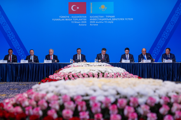 Cumhurbaşkanı Yardımcısı Yılmaz: Kazakistan ile iş birliğimizi geliştireceğiz