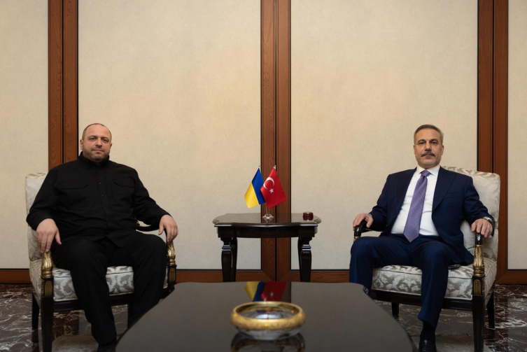 Bakan Fidan, Ukrayna Ulusal Güvenlik Sekreteri Umerov ile görüştü