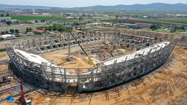 Kahramanmaraş'ta yeni stadyumun 2027-2028 sezonunda açılması planlanıyor