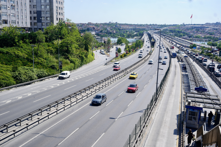 İstanbul trafiğinde 'bayram tatili' sakinliği