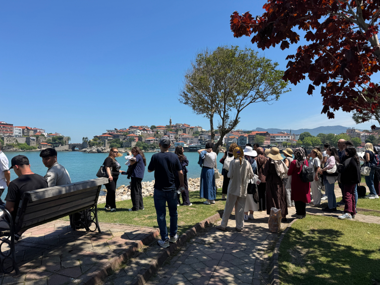 Amasra'da bayram yoğunluğu