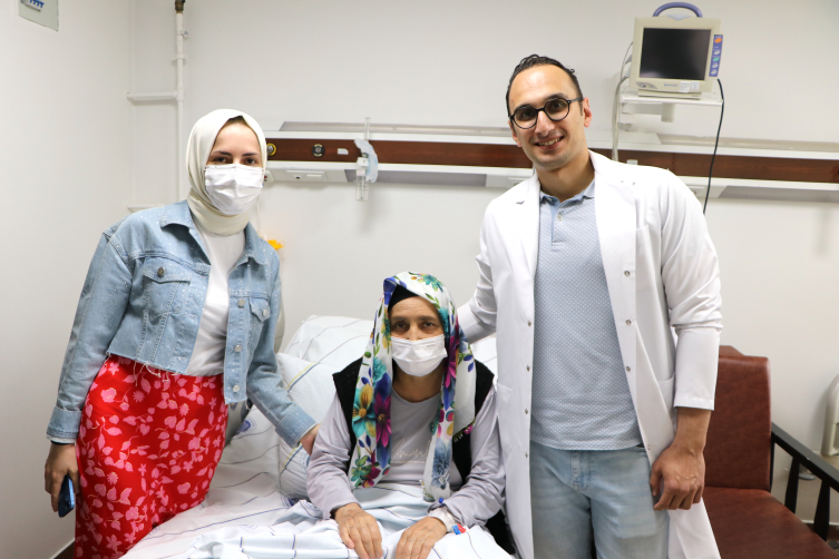 10 yıllık diyaliz süreci nakille son buldu