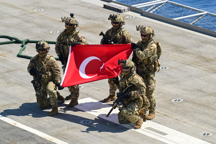 Denizkurdu Tatbikatı'nın seçkin gözlemci günü faaliyetleri yapıldı