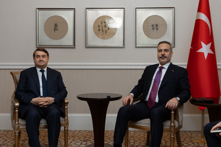 Dışişleri Bakanı Fidan, Rusya Devlet Başkanı danışmanlarını kabul etti